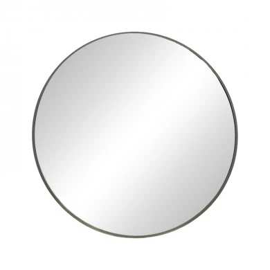 Mirror Nhaos pakoworld black aluminum D60x2.5cm