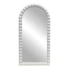 Mirror Pavlova Inart white pp 42x3.5x81cm