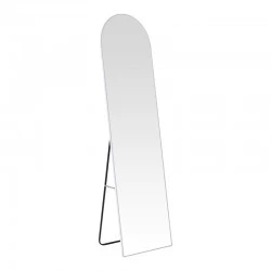Plaza pakoworld aluminum mirror in white shade 40x28x150cm