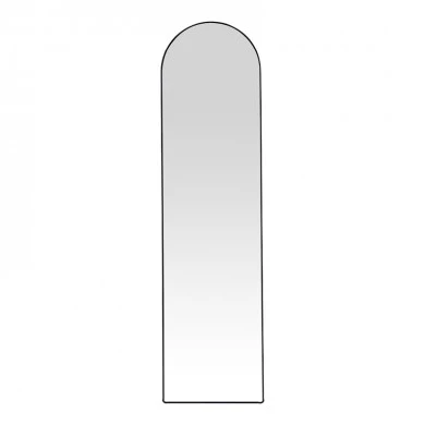 Plaza pakoworld aluminum mirror in black shade 40x28x150cm