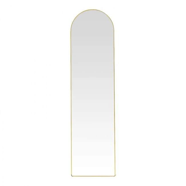 Plaza pakoworld aluminum mirror in gold shade 40x28x150cm