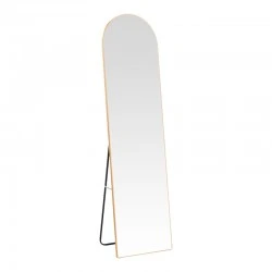 Plaza pakoworld aluminum mirror in gold shade 40x28x150cm