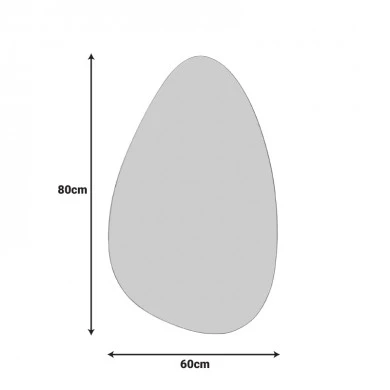 Mirror Spegio pakoworld 50x1x80cm