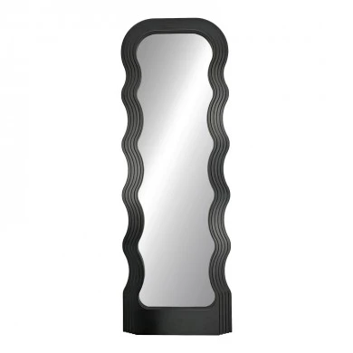 Mirror Spejo pakoworld black PP 50x2.8x147.5cm