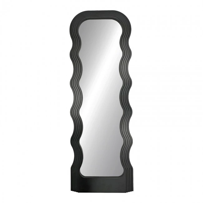 Mirror Spejo pakoworld black PP 50x2.8x147.5cm