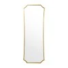 Καθρέπτης Torfu pakoworld χρυσό 56x2x165εκ