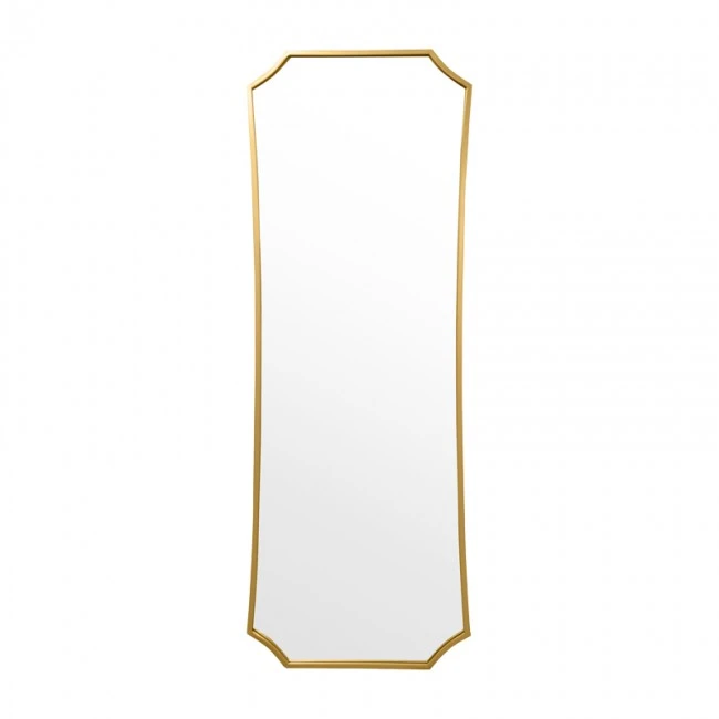 Καθρέπτης Torfu pakoworld χρυσό 56x2x165εκ