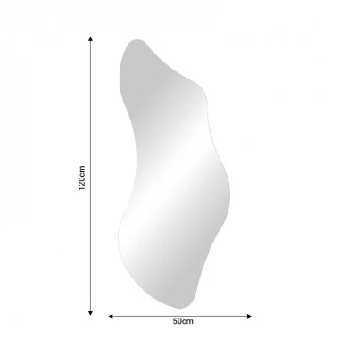 Mirror Unit Inart 50x1x120cm