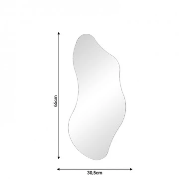 Καθρέπτης Vanis pakoworld 30.5x1x65εκ