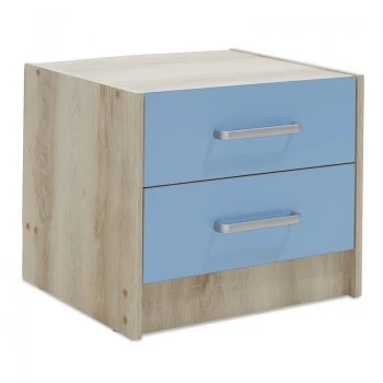 Children&#039;s nightstand Looney pakoworld castillo-blue 47,5x40,5x40,5