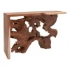 Console table Jako Inart teak wood in natural color 120x40x80cm