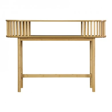 Console Nodial pakoworld MDF/Bamboo in natural color 120x39x85cm