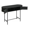 Console Zakro pakoworld MDF-metal in black shade 100x35x75cm