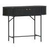 Console Zakro pakoworld MDF-metal in black shade 100x35x75cm