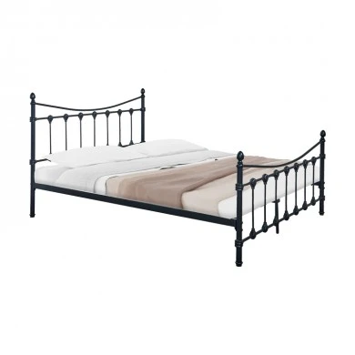 Bed Beowulf pakoworld black metal 150x200cm