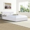 Dellia pakoworld bed with storage space pu white 150x200cm