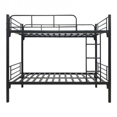 Belit pakoworld metal bunk bed in black shade 90x190cm