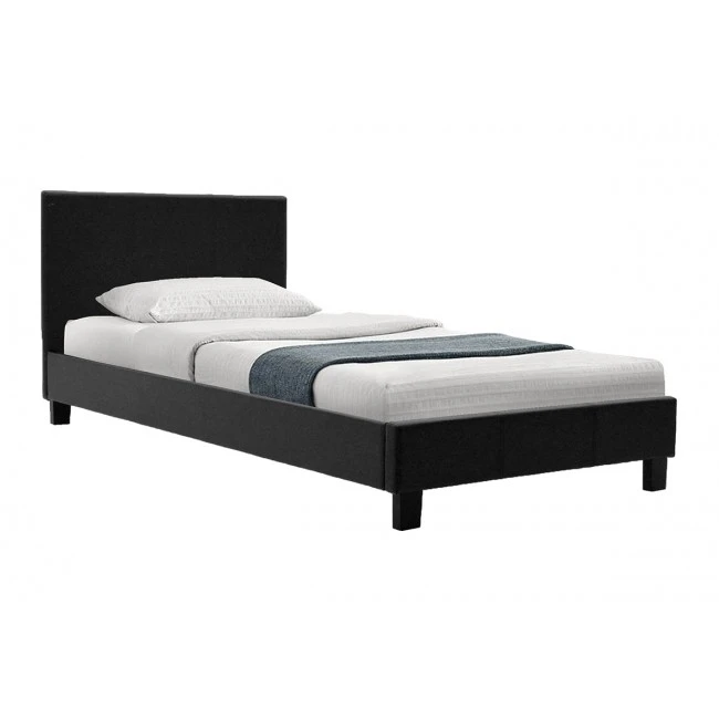 Bed Nevil pakoworld PU black matte 100x200