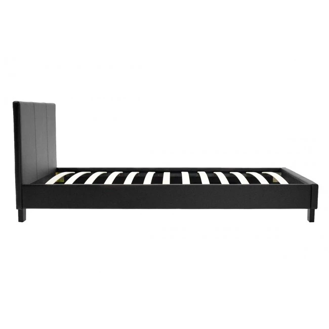Bed Nevil pakoworld PU black matte 100x200