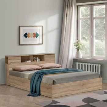 OLYMPUS pakoworld double bed in sonoma color 140x200cm