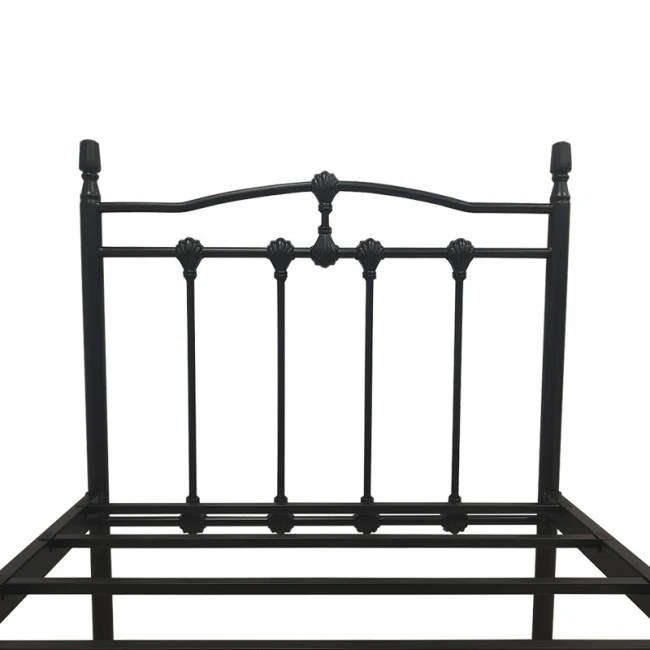 Wotso pakoworld metal bed in black shade 90x190cm