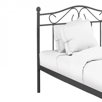 Bed Yorick pakoworld b;ack metal 90x190cm