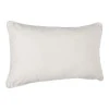 Deco cushion Lubel pakoworld in ivory color 30x50cm