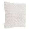 Deco cushion Pilly pakoworld in ivory color 45x45cm