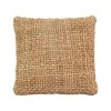 Cushion Petron Inart natural jute 45x45x2.5cm