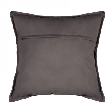 Deco cushion Glober pakoworld in dark grey color 45x45cm