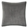 Deco cushion Luxir pakoworld in grey color 45x45cm