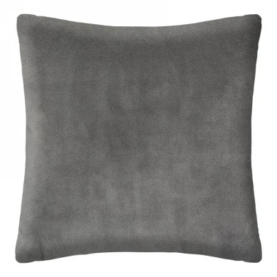 Deco cushion Luxir pakoworld in grey color 45x45cm