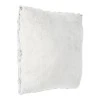Deco cushion Luxir pakoworld in light grey color 45x45cm