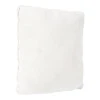Deco cushion Pilly pakoworld in ivory color 45x45cm