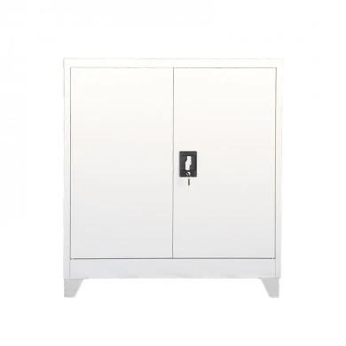 Armon I pakoworld metal cabinet in light gray color 90x40x100cm