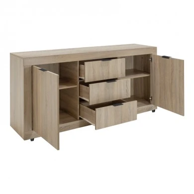 Doha pakoworld sideboard in sonoma shade 180x45x80.5cm