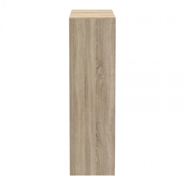 Korredor I pakoworld two-leaf sliding wardrobe with mirror in sonoma color 160x60x220cm