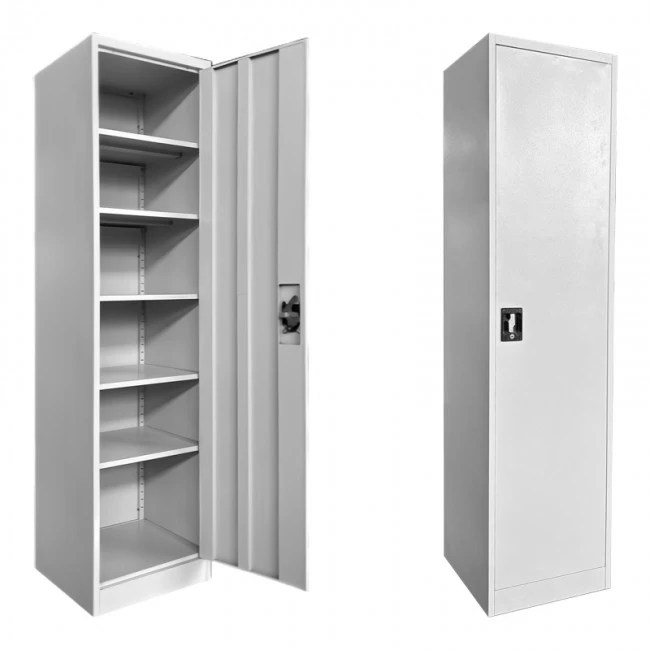 Koya pakoworld metal cabinet in light gray color 50x45x180cm