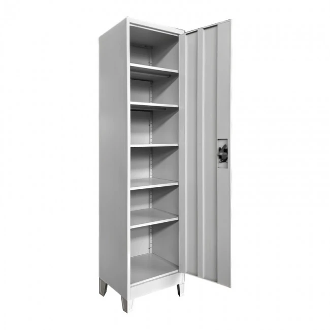 Koya pakoworld metal cabinet in light gray color 50x45x190cm