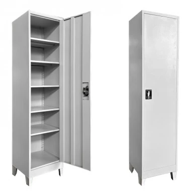 Koya pakoworld metal cabinet in light gray color 50x45x190cm