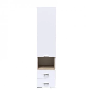Display-column Toscana pakoworld in white shade 50x42x222.5cm