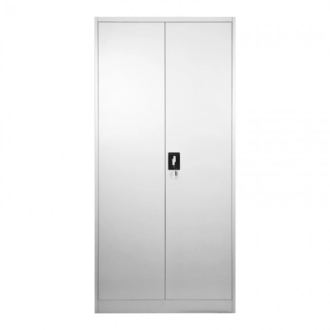 Ugren pakoworld metal cabinet in light gray color 90x40x180cm