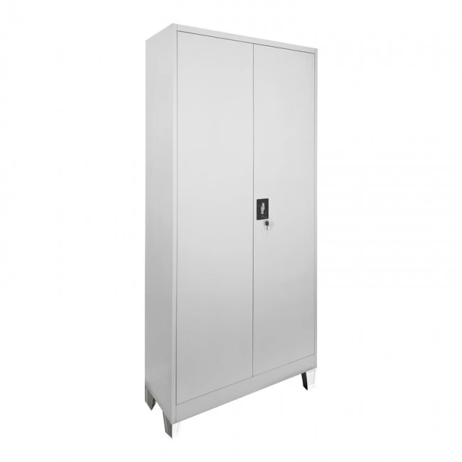 Ugren pakoworld metal cabinet in light gray color 90x40x190cm