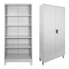 Ugren pakoworld metal cabinet in light gray color 90x40x190cm