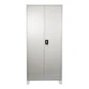 Ugren pakoworld metal cabinet in light gray color 90x40x190cm