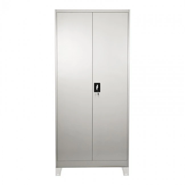 Ugren pakoworld metal cabinet in light gray color 90x40x190cm