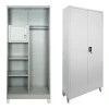 Zogi pakoworld metal cabinet with partition in light gray color 90x45x190cm