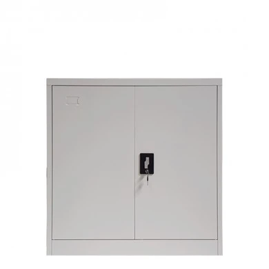 Armon pakoworld metal cabinet in light gray color 90x45x90cm