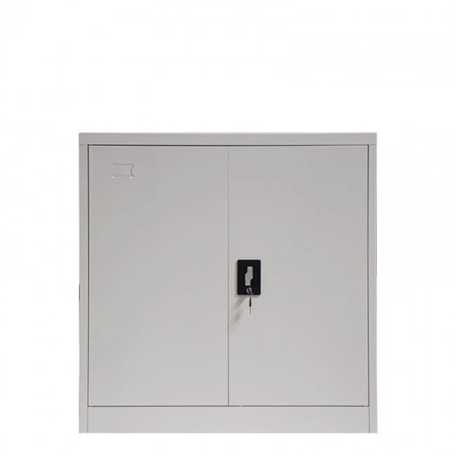 Armon pakoworld metal cabinet in light gray color 90x45x90cm