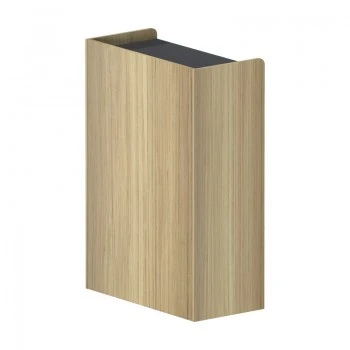 Professional low cabinet Lotus pakoworld in natural-anthracite color 80x40x120cm